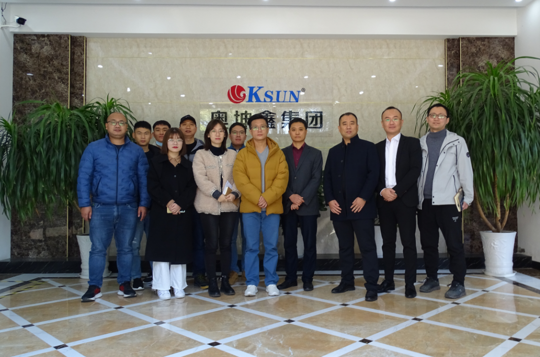 喜訊：三贏科技來公司參觀考察，并建立長久的合作關(guān)系！