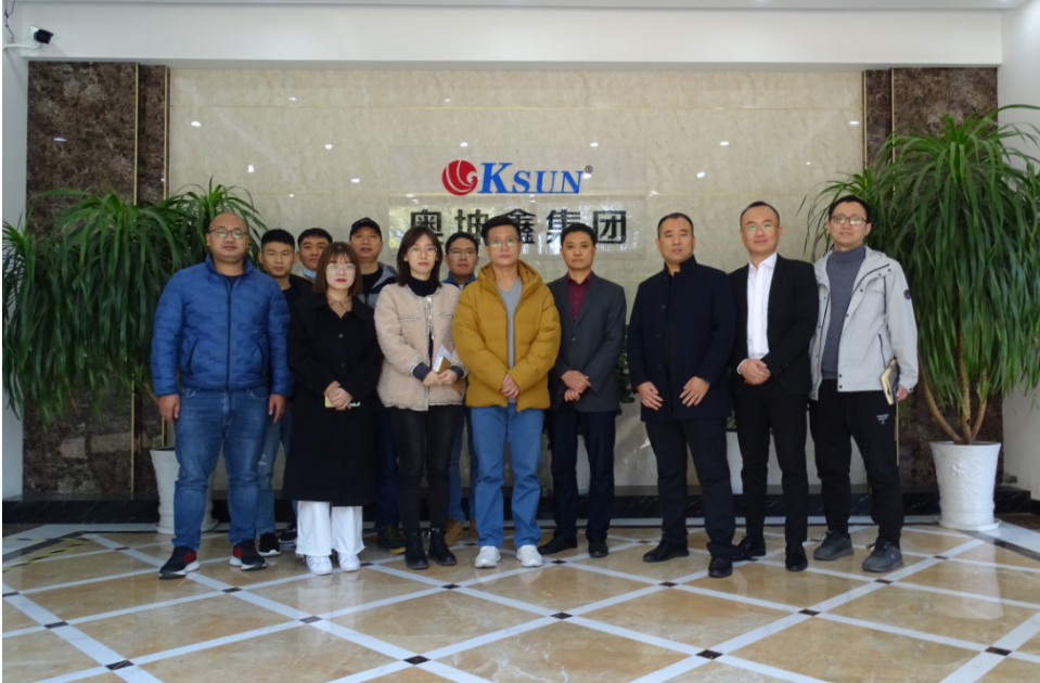 喜訊：三贏科技來公司參觀考察，并建立長久的合作關(guān)系！